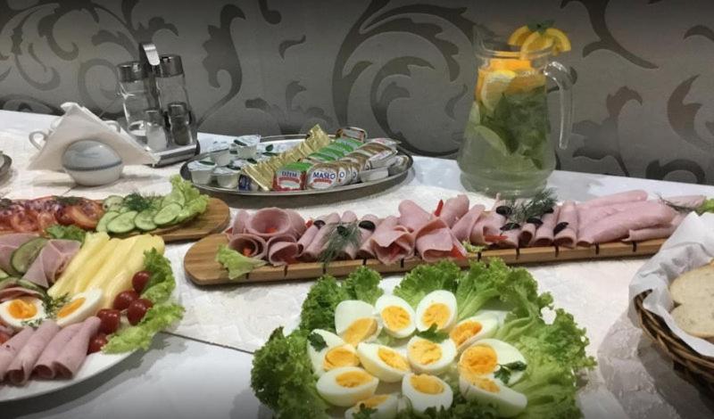 Restauracja Hotel Kassandra Wrzesnia Bagian luar foto